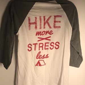 Baseball style T-shirt